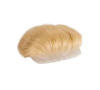 Perruque Forhead Hairline Full Lace Hair Piece Cheveux Humains Patch Frontal for Hommes(#22)