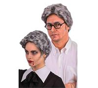 Perruque frisée blonde méchée de chatain perruque année 1970 1980 [2674]