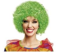 Perruque Frisée Verte verte G