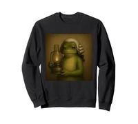 Perruque Frog America Lampe à Huile George Washington Sweatshirt