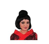Perruque geisha noire