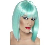 Perruque Glam Courte Avec Frange Aqua - Aqua G