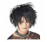 Perruque gothique noir adulte - Noir - Taille unique