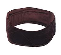 Perruque Grip Écharpe Bandeau Velours Réglable Bande De Cheveux pour Femmes Doux Confortable Antidérapant Perruque Accessoires Noir Marron Beige 22,0 pouces (Brun)