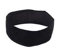 Perruque Grip Écharpe Bandeau Velours Réglable Bande De Cheveux pour Femmes Doux Confortable Antidérapant Perruque Accessoires Noir Marron Beige 22,0 pouces (Noire)