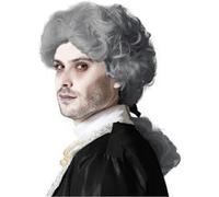 Perruque Grise Homme Marquis