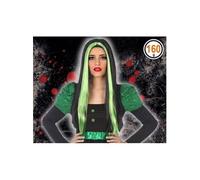 Perruque halloween adultes femmes - vert atosa 39819 vert G