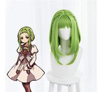 Perruque Hanako-kun liée aux toilettes Anime Nanamine Sakura perruques de Cosplay Style tissage vert cheveux synthétiques Pelucas Costume jeu de rôle perruques