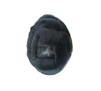Perruque Haut en dentelle Polyskin périmètre hommes prothèse capillaire toupet de cheveux humains for(5x7)