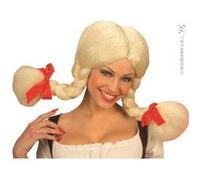 Perruque Heidi Blonde Avec Deux Tresses Modulables - Blonde blond G