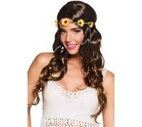 Perruque Hippie Joy avec Bandeau - Femme G
