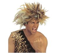 Widmann – Perruque – Caveman 6103P – Homme de l'âge de pierre, brune – Carnaval