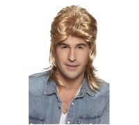 Perruque homme Jimmy blond - BOLAND - coupe mi-longue dégradée avec volume - Accessoire de déguisement