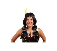 perruque indienne winona bandeau plume femme - 86394