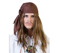 Perruque Jack le pirate homme