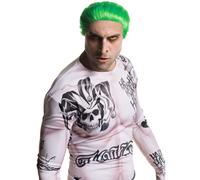 Perruque Joker - Suicide Squad Taille Unique Vert