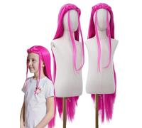 Perruque Kpo-p Hunter, 120cm Rum Mira Zoe Perruque Déguisement Hunter Pour En-fants Et Adultes, Accessoires De Cosplay Réalistes Pour Halloween Et Carnaval