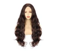 Perruque Lace Front Body Wave Longue Synthétique Sans Colle