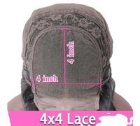 Perruque Lace Front, HD Dentelle Transparente, Os Brésilien Lisse, Couleur Naturelle, 26 Pouces, 180