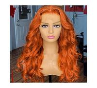 Perruque Lace Front Wig Synthétique En Fibre Résistante À La Chaleur, Densité 180%, Perruque Longue Ondulée En Dentelle, 22-26 Pouces, Perruques De Cosplay Sans Colle Pour Femmes Noires, Perruques G