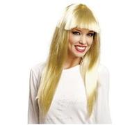Perruque Large avec Frange Blonde blond G