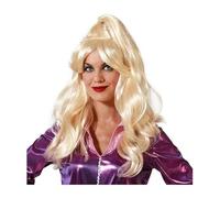 Perruque Longue Blonde Femme Disco