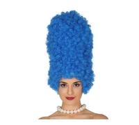 Perruque Longue Bou Bleue 40 Cm (Taille Unique Femme) Multicolore