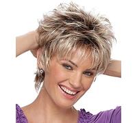 Perruque longue bouclée blonde Perruques Costume Bouclés Ondulés Blonde Fête Femmes Perruques Longue Fibre pour perruque