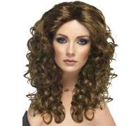 Perruque Longue Bouclée Chatain G