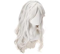California Costumes Perruque longue Dame Blanche Femme Blanc Taille unique