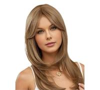Perruque Longue For Femme, Cosplay, Longue Et Lisse, En Fibre Synthétique, Avec Frange Latérale, Tendance, For Fête(ZY-8519-2)