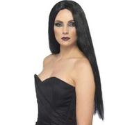 Smiffy's Perruque sorcière – 61 cm de longueur – Noir – Halloween