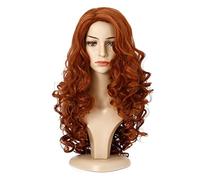 Perruque Longue Ondulée Perruque Pour Femme Synthétique Brun Naturel Fibre De Cheveux Cosplay Usage Quotidien Perruque Gris Perruques Pour Femme (2)