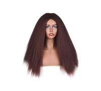 Perruque Longues petites perruques synthétiques bouclées ondulées for les femmes noires, costume de cosplay ou perruques quotidiennes perruque for la fête quotidienne Femmes