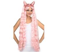 Mom Long Wig Man 385g Rose Enfants