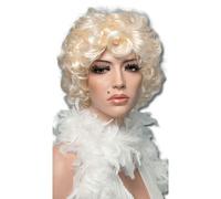 P'TIT CLOWN - 68126 - Perruque Marilyn Monroe Marilyn Wig - Accessoire de Déguisement - Parfait pour Carnaval, Fêtes à Thèmes, Soirées Costumées - Cheveux Synthétiques - Adulte Femme - Taille Unique