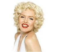 Perruque Marilyn Monroe Femme - Smiffy's - Licence Officielle - Qualité Supérieure