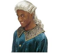 W WIDMANN MILANO Party Fashion - Perruque Duke Donatien, cheveux artificiels, tresse, baroque, noblesse