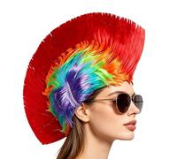 Perruque Mohawk Punk Rock Accessoire Rock Et Fun Avec Des Cheveux En Crête
