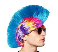Perruque Mohawk Rock Accessoire De Cheveux Crête Unisexe Pour Rock