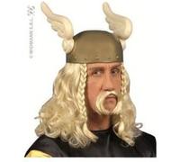 Perruque + Moustaches Gaulois Blond - Blonde blond G