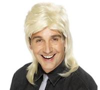 Perruque Mullet Années 80 Perruque Blonde Déguisement Par Smiffys