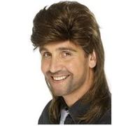 1980s Marron Mulet Perruque Jason Donovan Classique Accessoire Déguisement