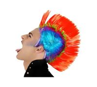 Perruque Punky multicolore - Marque : BigBuy Carnival - EAN : 8422259802532
