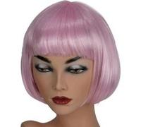Perruque neon courte rose Rose G