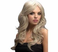 Perruque Nicole Platine (Taille Unique Femme) Multicolore