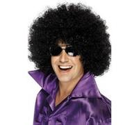 Perruque noire afro super grande noire G