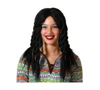 Perruque - Noire - Dreadlocks - Hippie - Jamaïcain - Accessoire de Déguisement