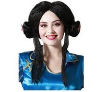 Perruque Noire Femme Chinoise noire