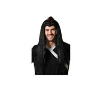 Perruque Noire Homme Samourai